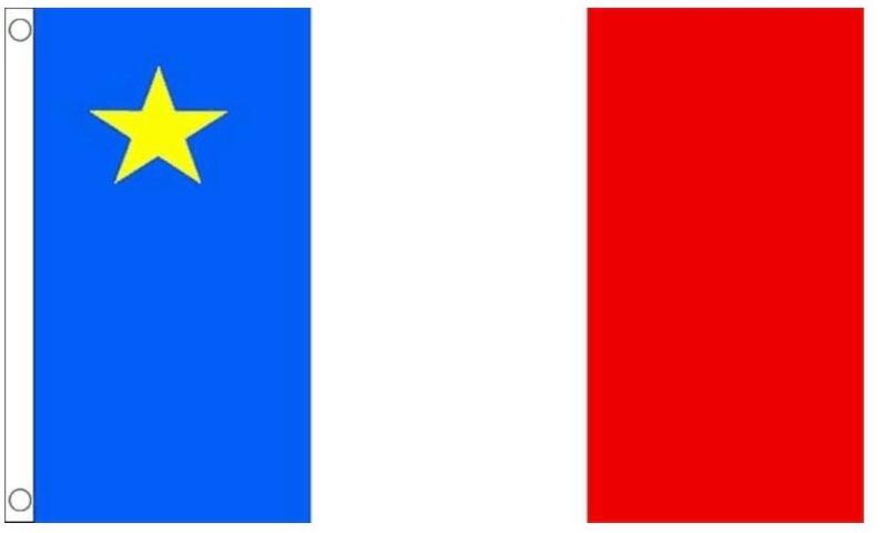 2 New AZ Flag Acadia Flags, 90x60cm