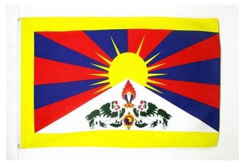 2 New AZ Flag Tibet Flags, 150x90cm