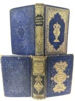 2 Antique Hardcover Poetry Books: [1859] BOOK OF ENGLISH POETRY & [1863] SCOTT'S Poetical Works