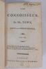 Antique 1793 " The Connoisseur " by Mr. Town , Critic and Censor-General Vol. 1 & Vol. 3 Hardcover Books . Missing Vol. 2 . Age Appropriate Wear - 4