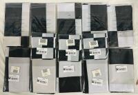 13 New AZ Flag Black and White Checkered Flags; 10 are 150x90cm, 3 are 45x30cm