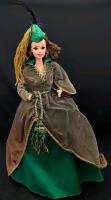 Vintage 1994 BARBIE as Scarlet O'Hara in Gone With The Wind, With Stand & Shoes