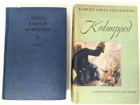 Undated Vintage SWISS FAMILY ROBINSON, Saalfiekd Publishing & [1949] KIDNAPPED by Robert Louis Stevenson, Random House