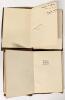 Antique 1912 1912 MASTERSINGERS & MORE MASTERSINGERS by Filson Young Leather, Both With Suede Hide Gilded Covers - 3