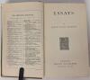Antique 1915 POEMS OF EMERSON Leather Softcover & 1904 THE ESSAYS OF RALPH WALDO EMERSON Hardcover - 7
