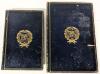 2 Antique DOCENDUM ET DOCENDUM Hardcover Texts : [1877] Life of Nelson by Southey (With 1800s Blackheat Proprietary Prize for "Divinity") & Undated BRITISH BUTTERFLIES by Newman - 2