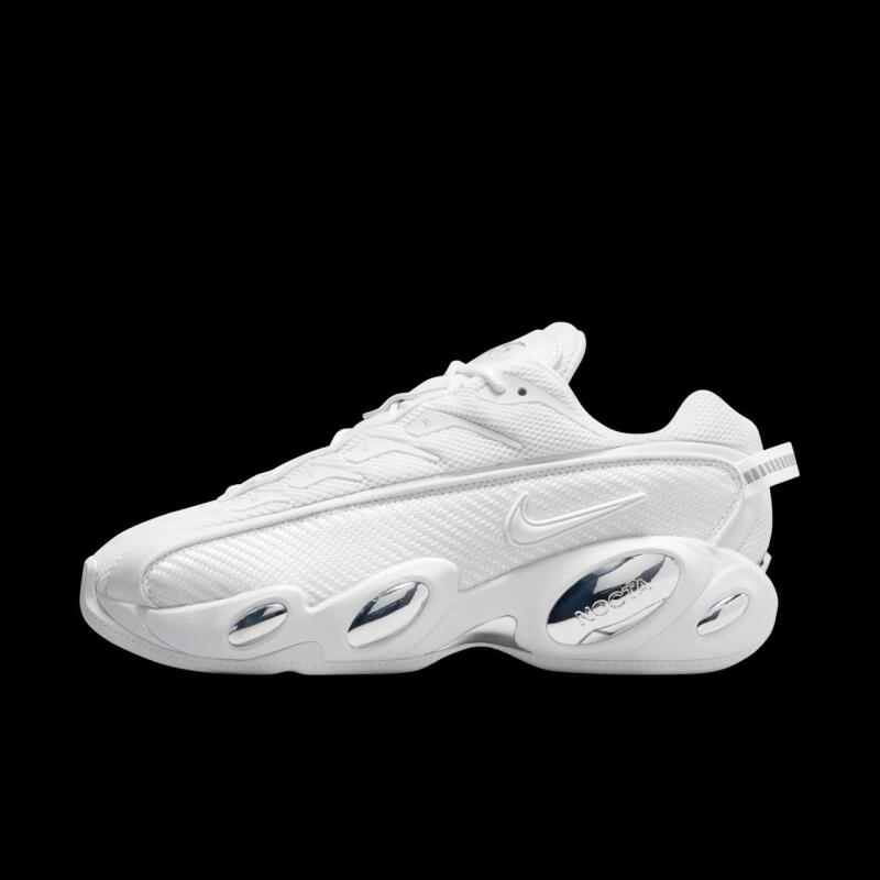 [Wow!!] New Size 9 Men's NIKE Nocta Glide, White/White Chrome, DM0879 100 | Retails Over $300!