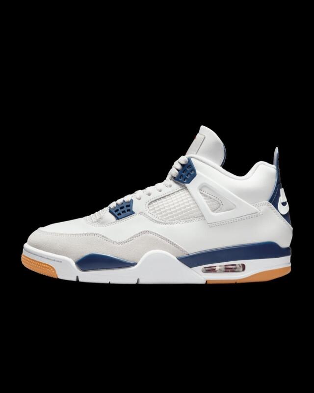 [WOW!!] New Size 13 Men's NIKE Air Jordan 4 Retro, White/Royal Blue/Ashen, DR5415 140 | Over $350 Retail Value!