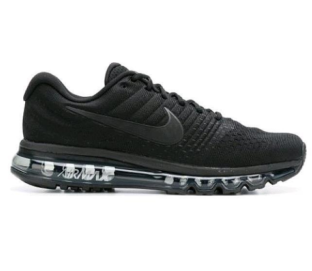 WOW! New Size 9.5 Men's NIKE Air Max 2017 Black/Black, 849559 004 | Retails Over $160!