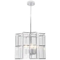 New - Decor Living Octavia 4 -Light Polished Chrome Modern/Contemporary Ceiling Light .