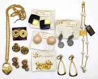 Great Collectable Vintage D'ORLAN Jewelry: Necklaces, Chains & Earrings