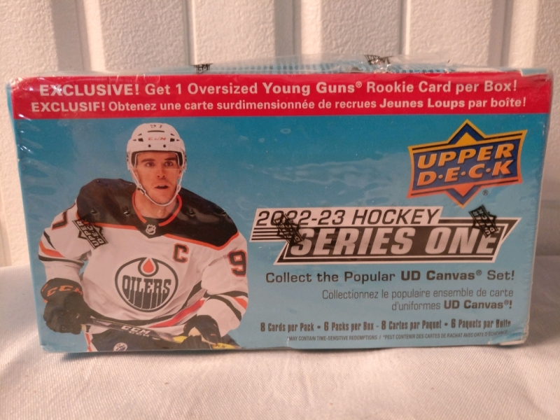 New Box - 2022-23 Upper Deck NHL Hockey Cards