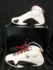 [YOWZA!!!] Size 9.5 Men's NIKE AIR JORDAN XXI, Year: 2005, White/Varsity Red-Met Silv, 313038 161, With Original Box & Ebay Verification Tag - 2
