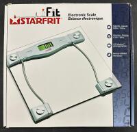As-New iFit Starfrit Electronic Scale; Up to 330lb, LCD display