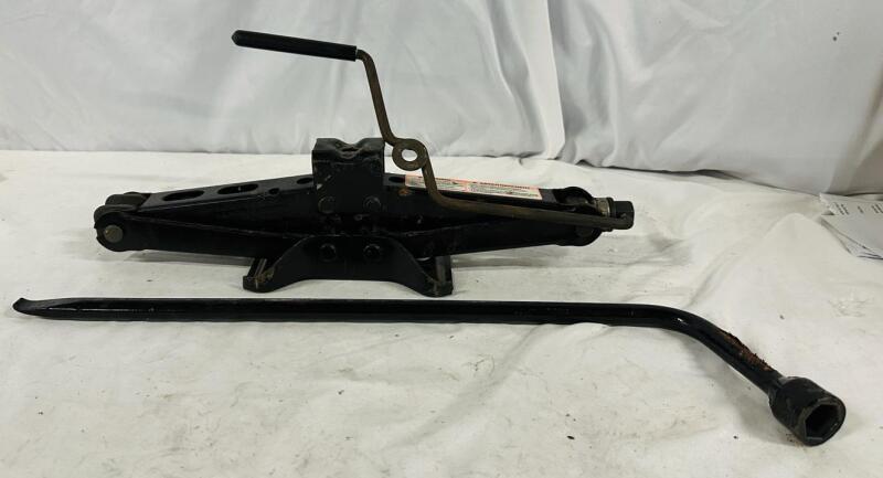 2 Car Tools, Includes Scissor Jack (Approx. 16&rdquo; Long) and Lug Wrench (Approx. 19&rdquo; Tip-to-Tail)