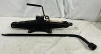 2 Car Tools, Includes Scissor Jack (Approx. 16&rdquo; Long) and Lug Wrench (Approx. 19&rdquo; Tip-to-Tail)