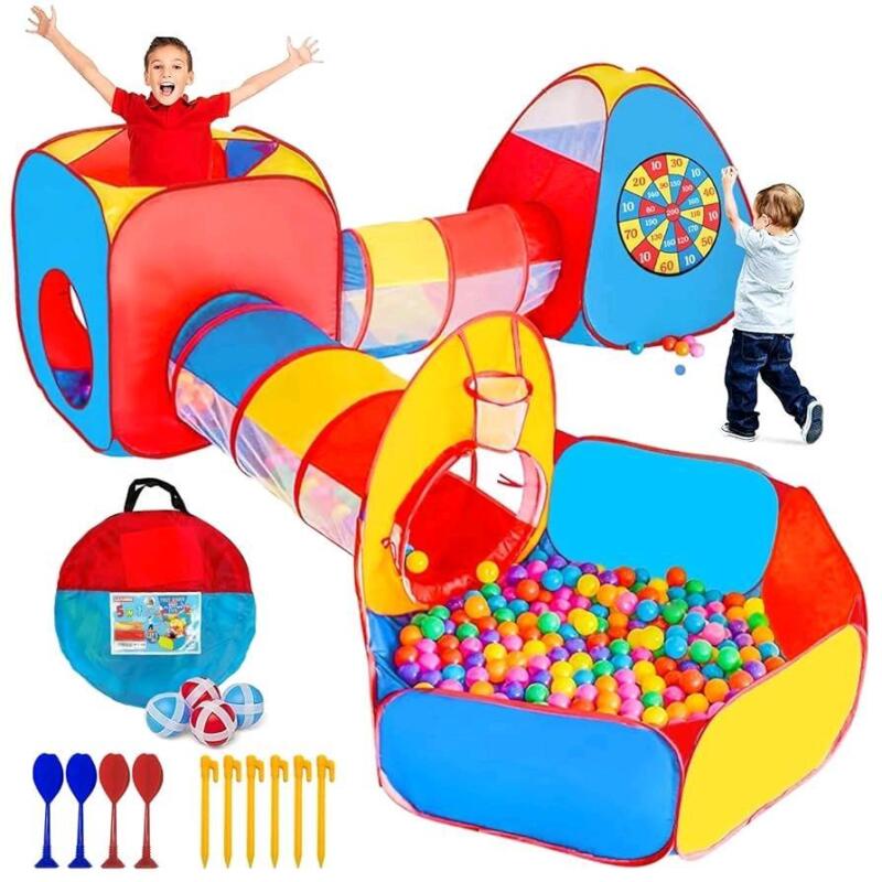 As New Leambe 5-1 Pop Up Play Tunnel.