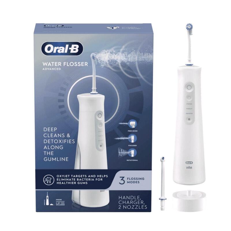 New Oral-B Waterflosser Advanced - 3 Flossing Modes, Deep Cleans Below The Gumline Retails for $109