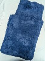As New Shaggy Rug. 90" by 128"