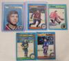 1979 - 1980 O Pee Chee NHL Hockey Trading Card Singles , 19 Trading Cards . - 2