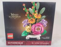 New - Lego Botanicals : Mixed Flowerpot , # 40762 . 253pcs. Sealed .