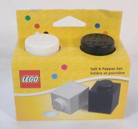 New - Lego Salt & Pepper Shaker Set .