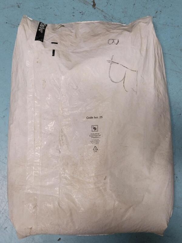 New - Industrial Commercial Plastics 32lb Bag Small Plastic Pellets , Sealed .