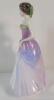 Royal Doulton " Jessica " Figurine , HN 3850 . Figure of the Year 1997 . Measures 8" tall . No chips or cracks - 3