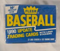Vintage Sealed Fleer Baseball 1990 Update Trading Cards