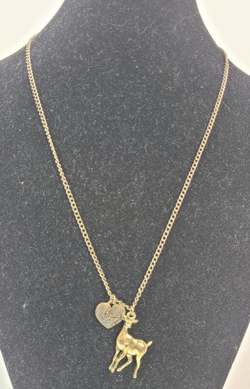 Harry Potter " Patronus - Always " Necklace . Measures 18" Long . See photos for size