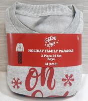 New Holiday 2 Piece PJ Set for Boys | M Size