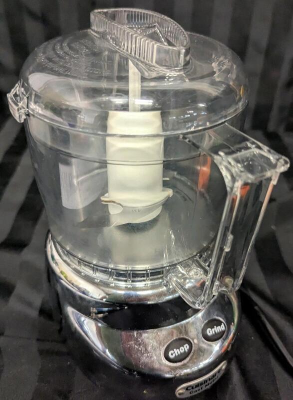 Cuisinart Cast Metal MininPrep Food Processor. 8.5" Tall Tested Working