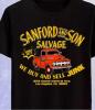 New Size 2XL Men's Sanford and Son Salvage Graphic Tee - Retro TV Show Inspired Ultra-Soft 100% Cotton, Breathable & Moisture Wicking, Casual Crew Neck Short Sleeve T-Shirt with Vintage Orange Truck Print stock photo added