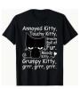 New Large Cat 100% Cotton Funny Cat Graphic T-Shirt Featuring The Design of Cat with a Humorous Phrases Making It The Perfect Gift for Cat Lovers Men And Women S/S