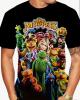 New Size Large Men's The Muppets 3D Graphic T-Shirt - Kermit, Miss Piggy, Fozzie Bear Soft Round Neck S/S Machine Washable Polyester Pop Culture Vibrant 3D Print Stock photos added - 3
