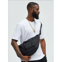 New OS Multi Pockets Crossbody Bag - Black