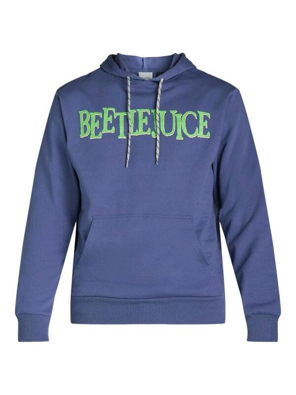 New sz Large Men's Beetlejuice Graphic Stack Hoodie