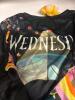 New Girls' Wednesday Size 11-12 Anime Manga Cute Graphic Tee 100% Polyester Stock photos added Machine Wash - 6