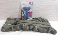 New Camouflage Pet Coat & Patyourpet Pet Grooming Brush