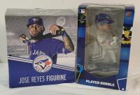 Toronto Blue Jays Jose Reyes 7 &frac34;" Figure & Toronto Blue Jays Jose Bautista Bobble Head Figure in Box .