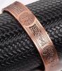 6 Strong Magnets Copper Magnetic Tree of Life Bracelet Adjustable Solid Copper Cuff Bangle with Intricate Celtic Knot Design Large diameter 3&rsquo;&rsquo; Stock photos added - 4