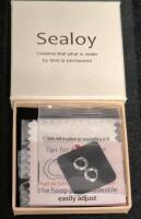 New Pair Stamped S925 Sealoy Huggie Hoop Earrings 7mm Diameter