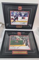 Niagara Ice Dogs Akil Thomas & Sam Miletic Signed Frame Photos . Both measure 17 &frac34;"&times;15" .