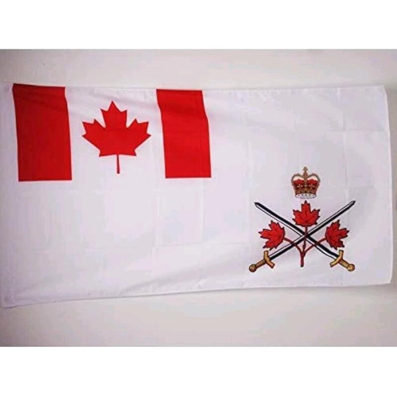 2 New Canadian Army Flags. By AZ Flags. 90cm by 150cm