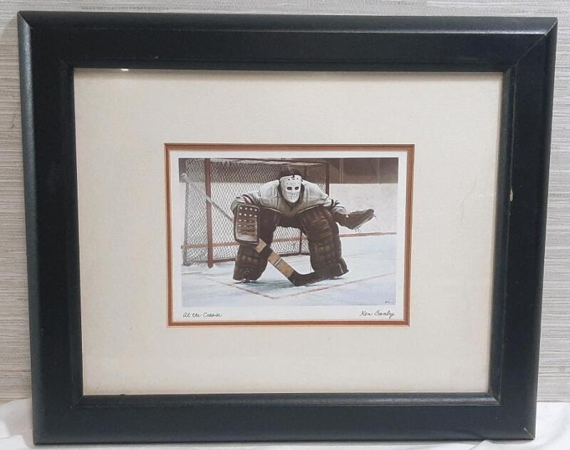 Framed Ken Danby At The Crease Print | 17"&times;14"