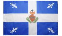 2 New Quebec Carillon-Sacr&eacute;-Coeur Flags. 90cm by 60cm