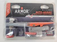 New - Armor Tools Auto-Adjust Hold Down T-Track Clamp , Adjustable Clamping Force 25-140lbs .