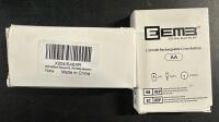 2 Battery Sets, Includes OHZHAO 8500mAh Battery Replacement and 4x1.5v USB Rechargeable AA Batteries