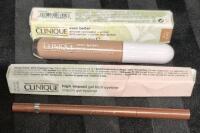 [See Desc] 2 Clinique Makeup: Gel Tech Eyeliner Bronze Glow 0.35g & All-over Concealer + Eraser Beige CN74 A53 6mL