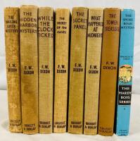 8 Vintage Hardy Boys Novels, Including 7 From the Original Publication!